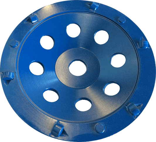 PCD Cup Wheel - true 1/3 PCD segments